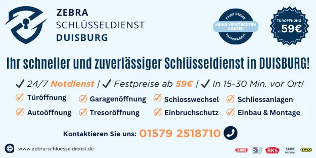 zebra-schluesseldienst-in-duisburg-banner